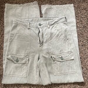 American Eagle Outfitters Light Green Cargo Pants